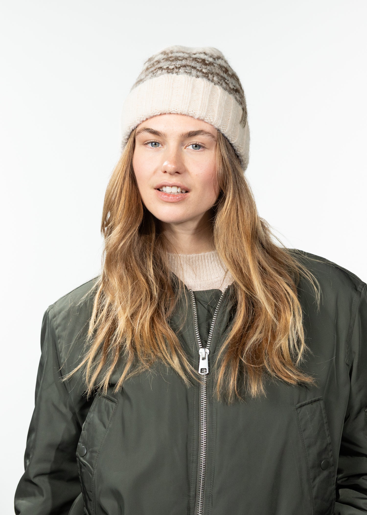 Women Eimhir Beanie brown - Front