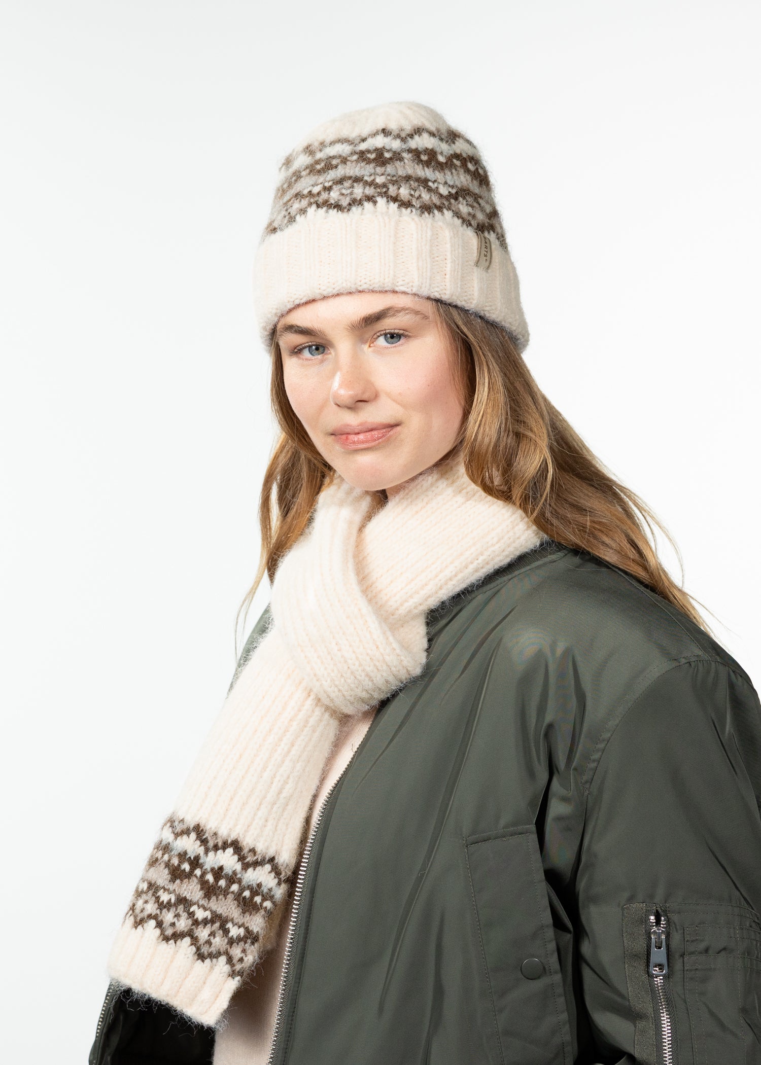 Women Eimhir Beanie brown - Front