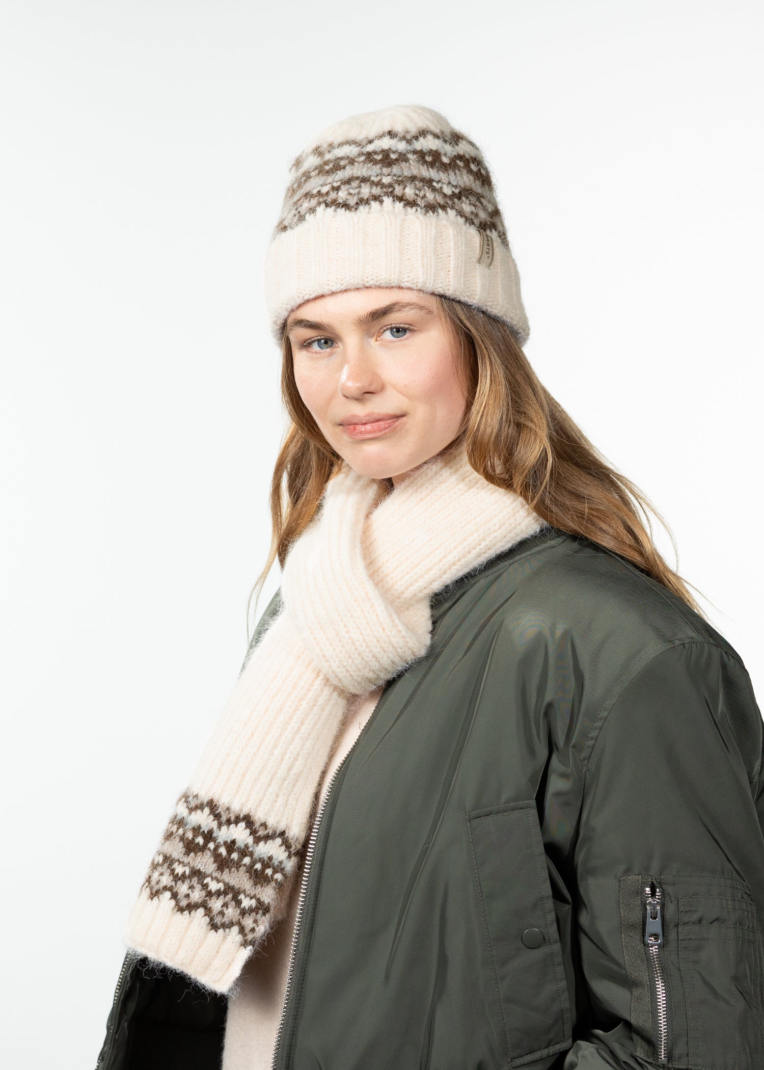 Women Eimhir Beanie brown - Side
