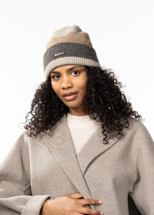 Women Ailisa Beanie dark brown - Front