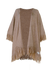 Women Darty Poncho light brown