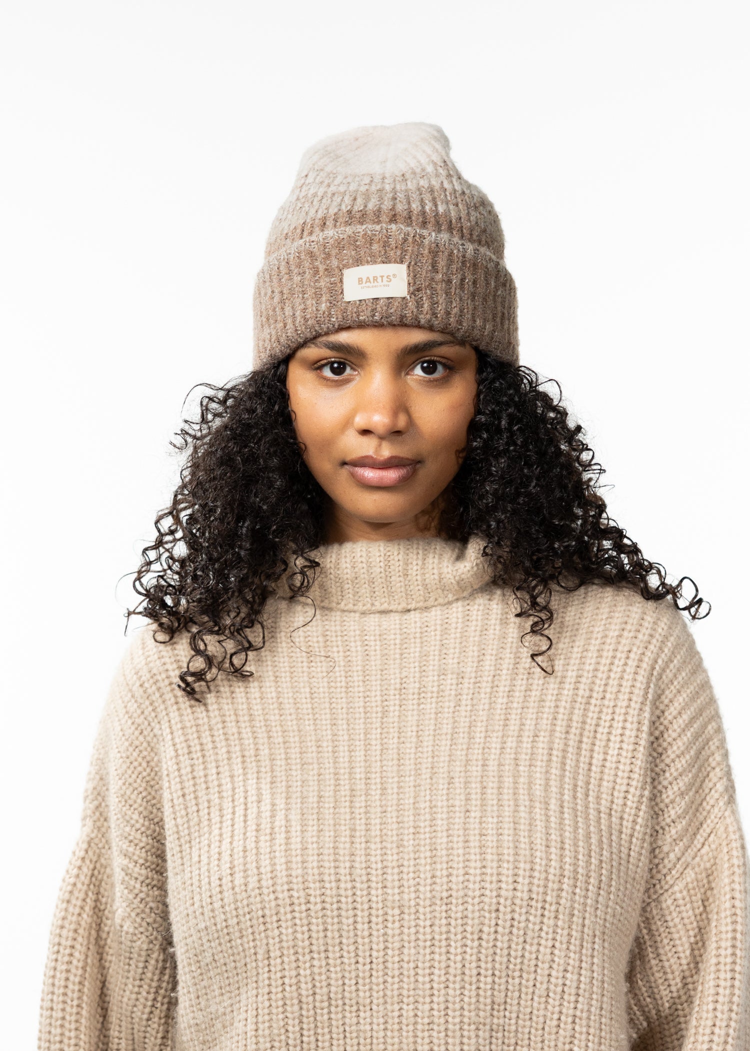 Women Elspet Beanie brown - Front