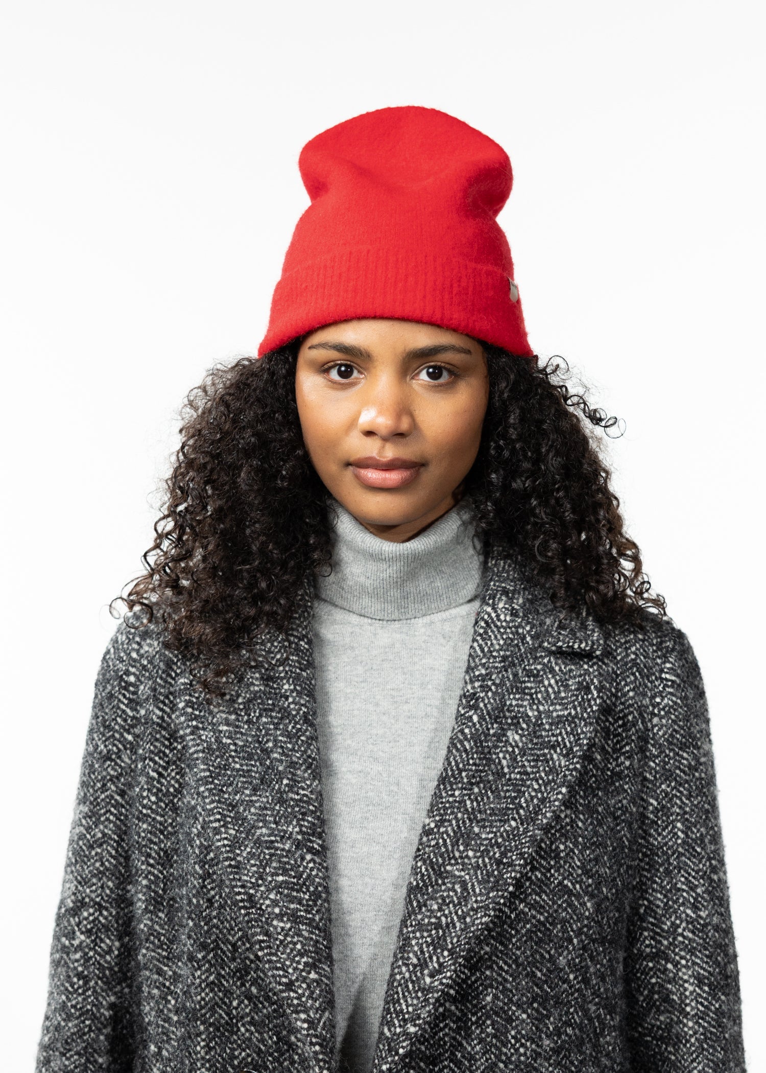 Women Fhearna Beanie red - Front