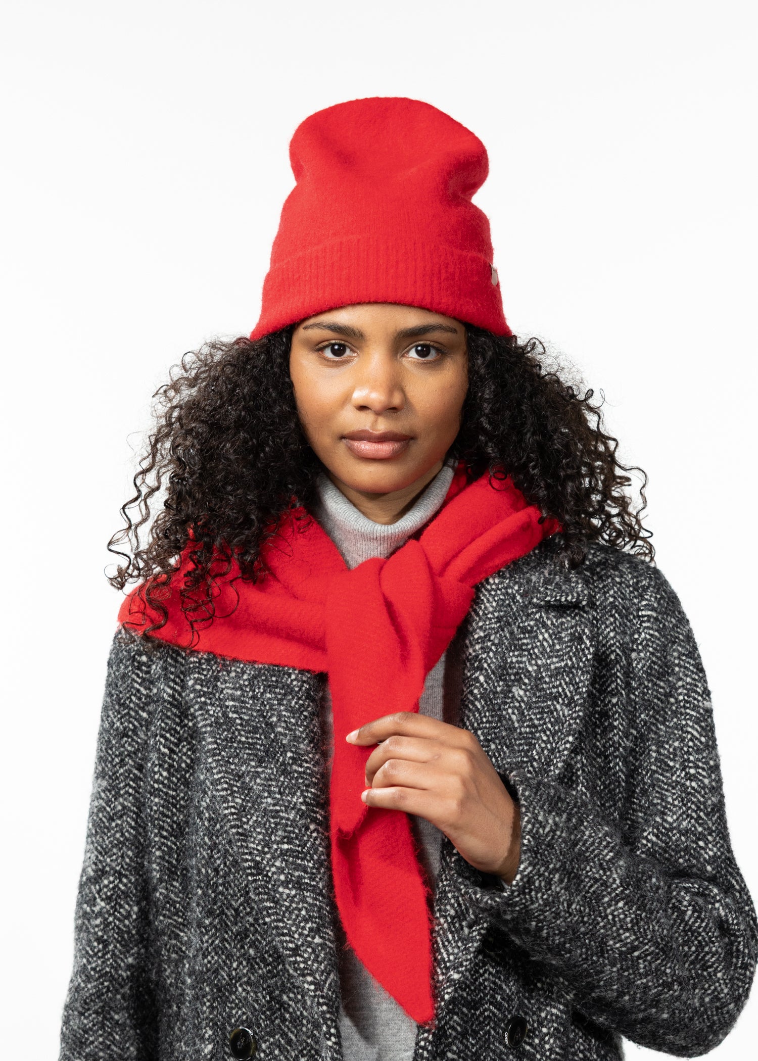 Women Fhearna Scarf red - Front