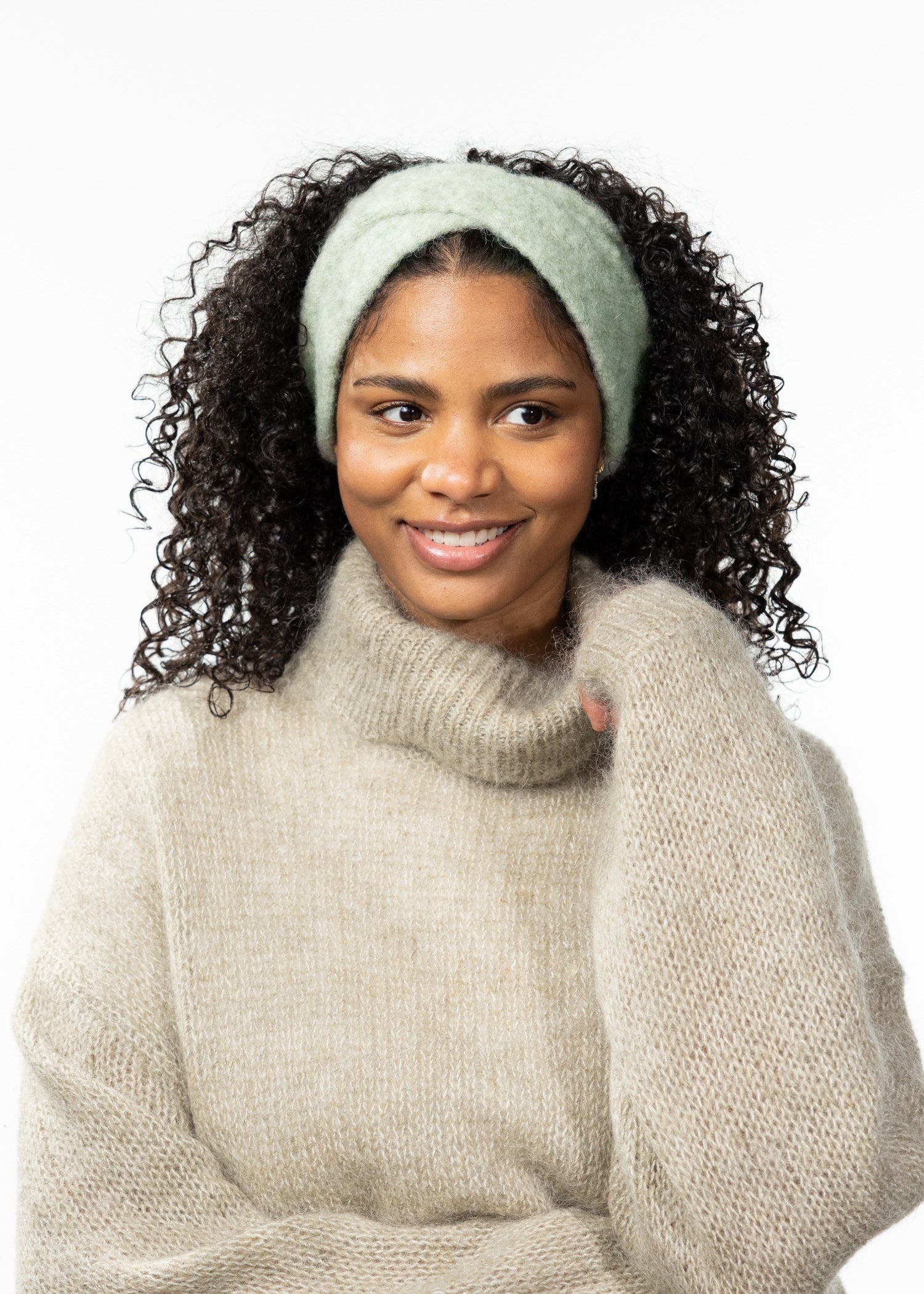 Women Morar Headband stone - Front
