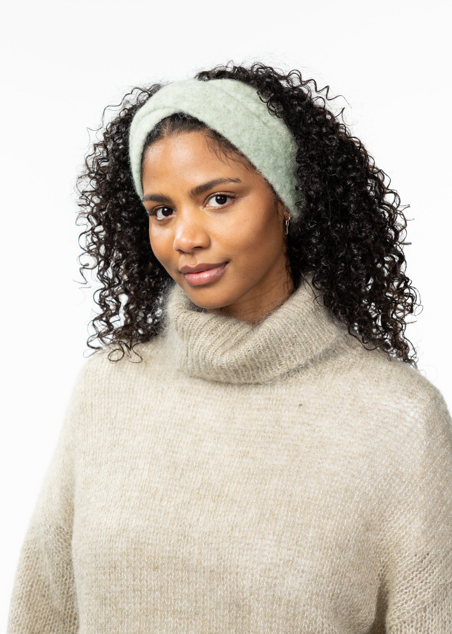 Women Morar Headband stone - Side