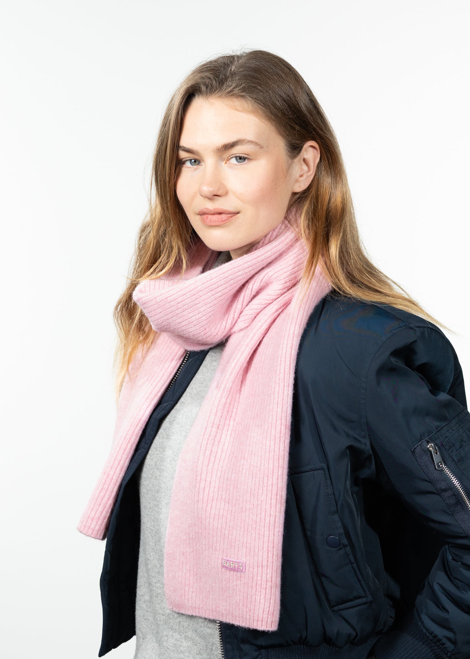 Women Ardelve Scarf light pink - Side