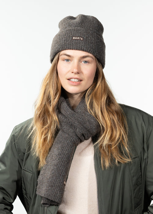 Women Ardelve Scarf dark brown - Front