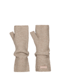 Women Ardelve Fingerless Gloves light brown