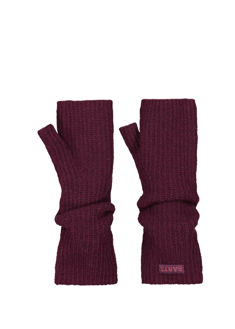 Women Ardelve Fingerless Gloves aubergine