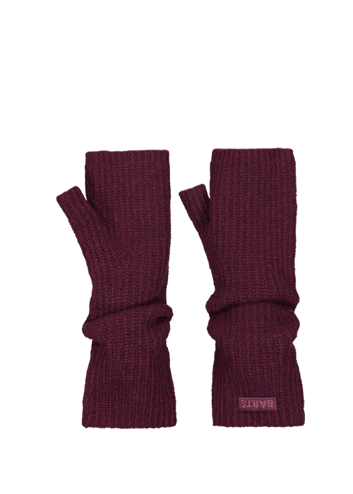 Women Ardelve Fingerless Gloves aubergine