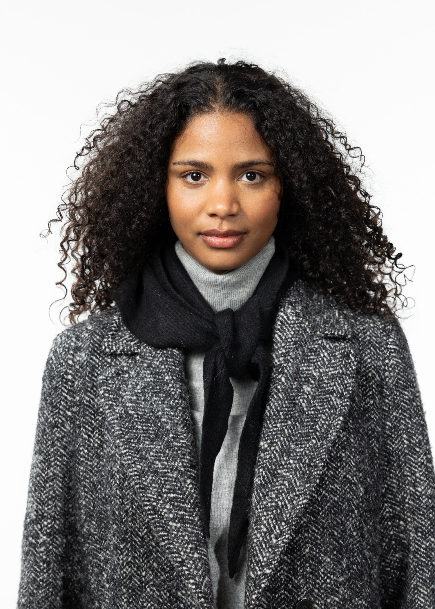 Women Hannalore Scarf black - Front