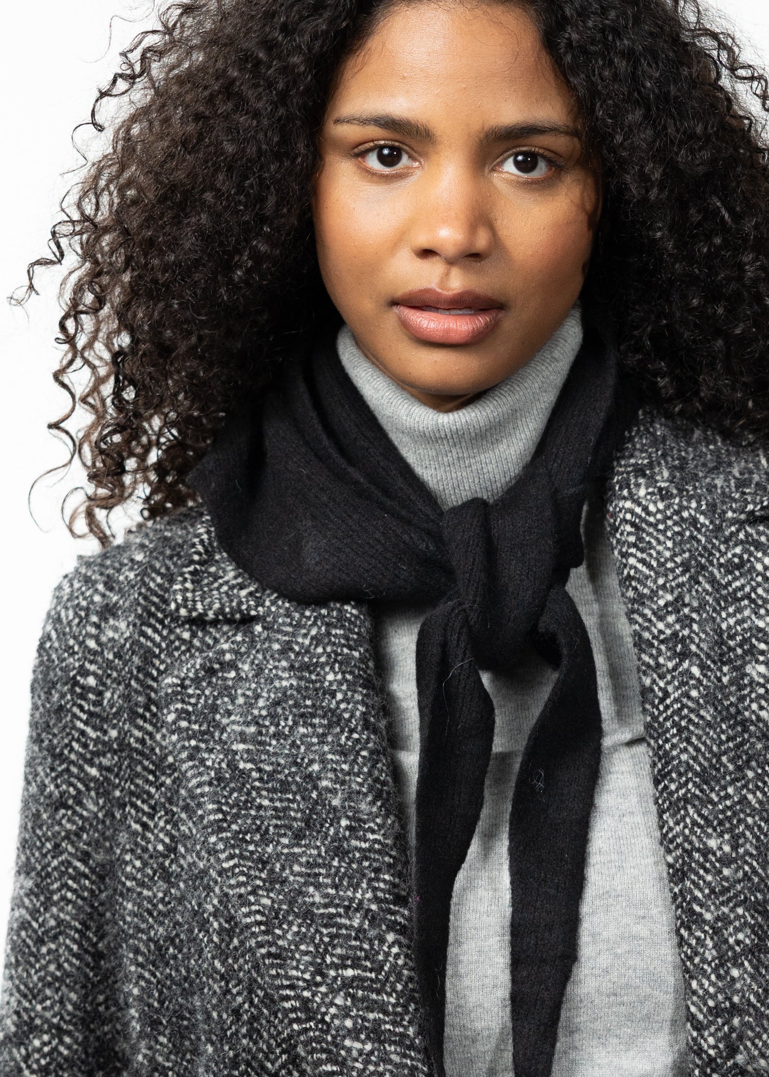 Women Hannalore Scarf black - Front