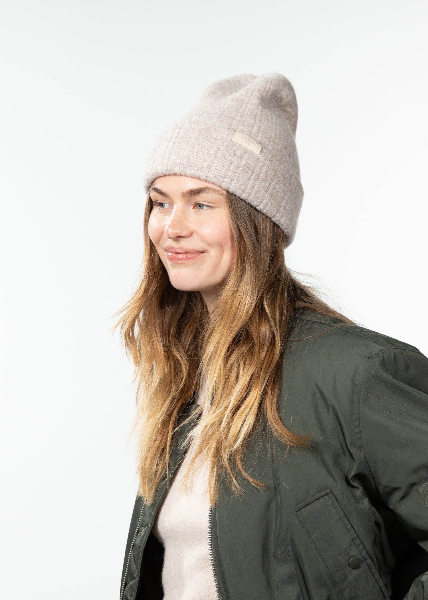Women Torrina Beanie light brown - Side