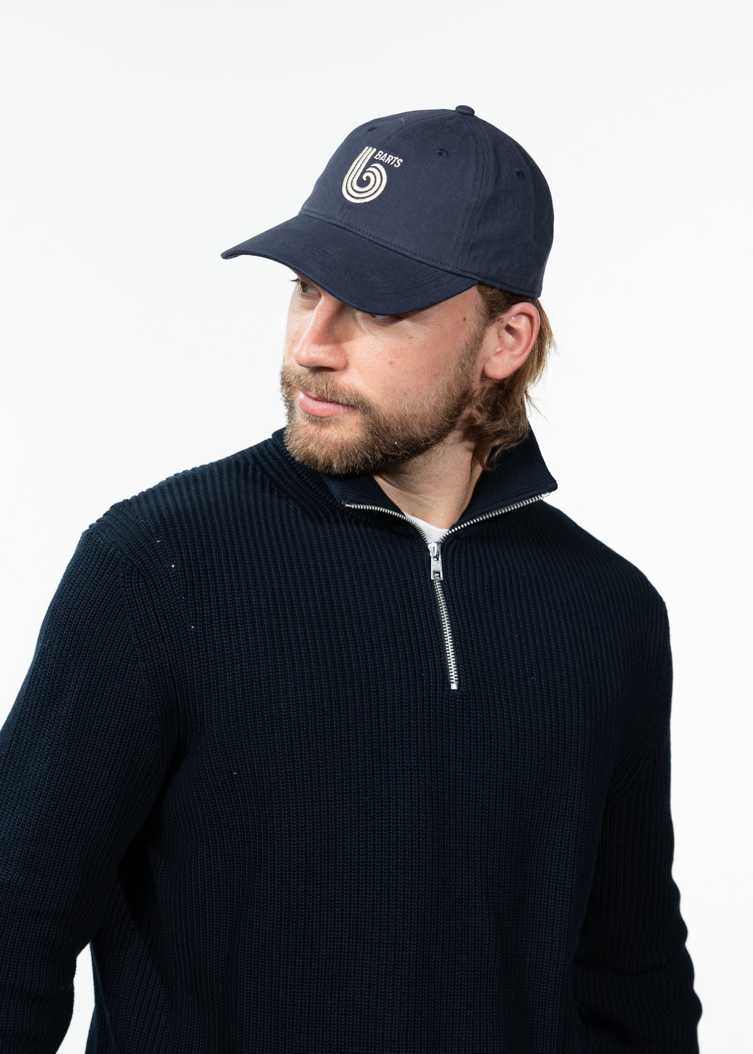 Unisex Munroz Cap navy - Side