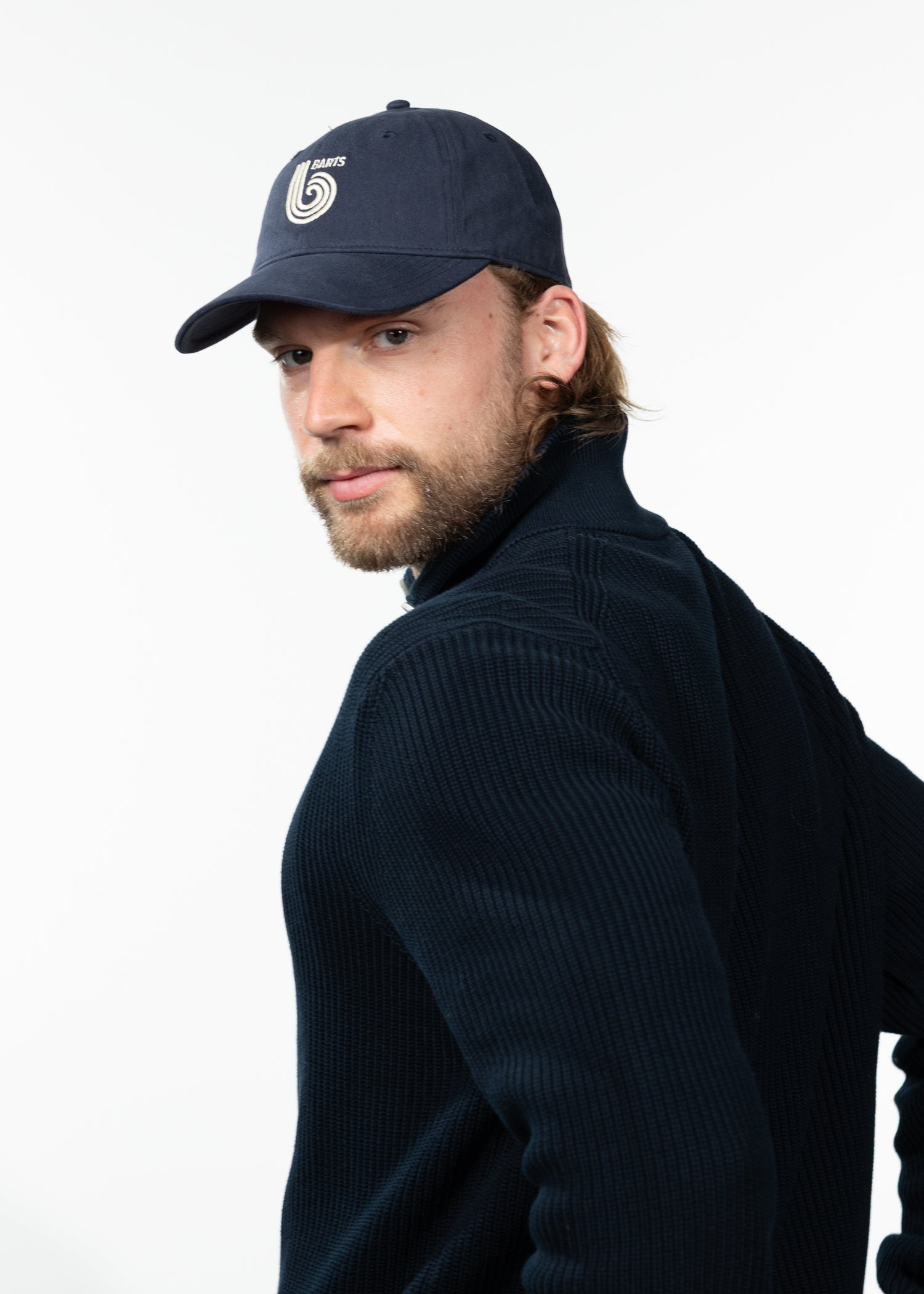 Unisex Munroz Cap navy - Side
