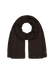 Unisex Kinabalu Scarf dark brown