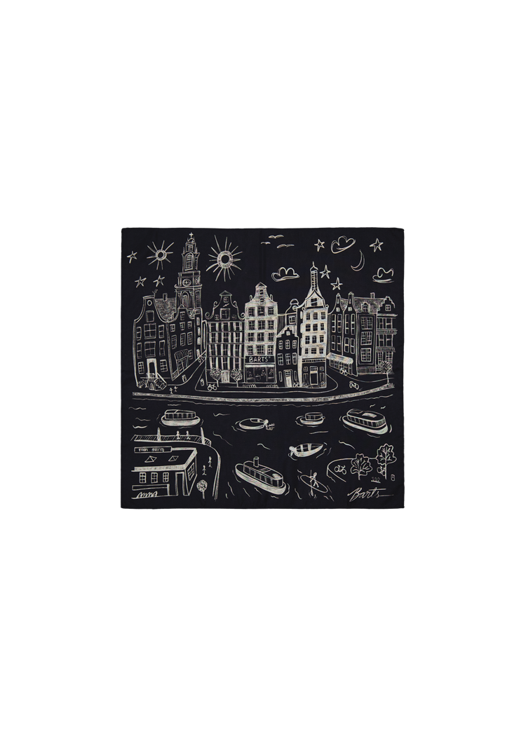 Women Rigga Scarf black