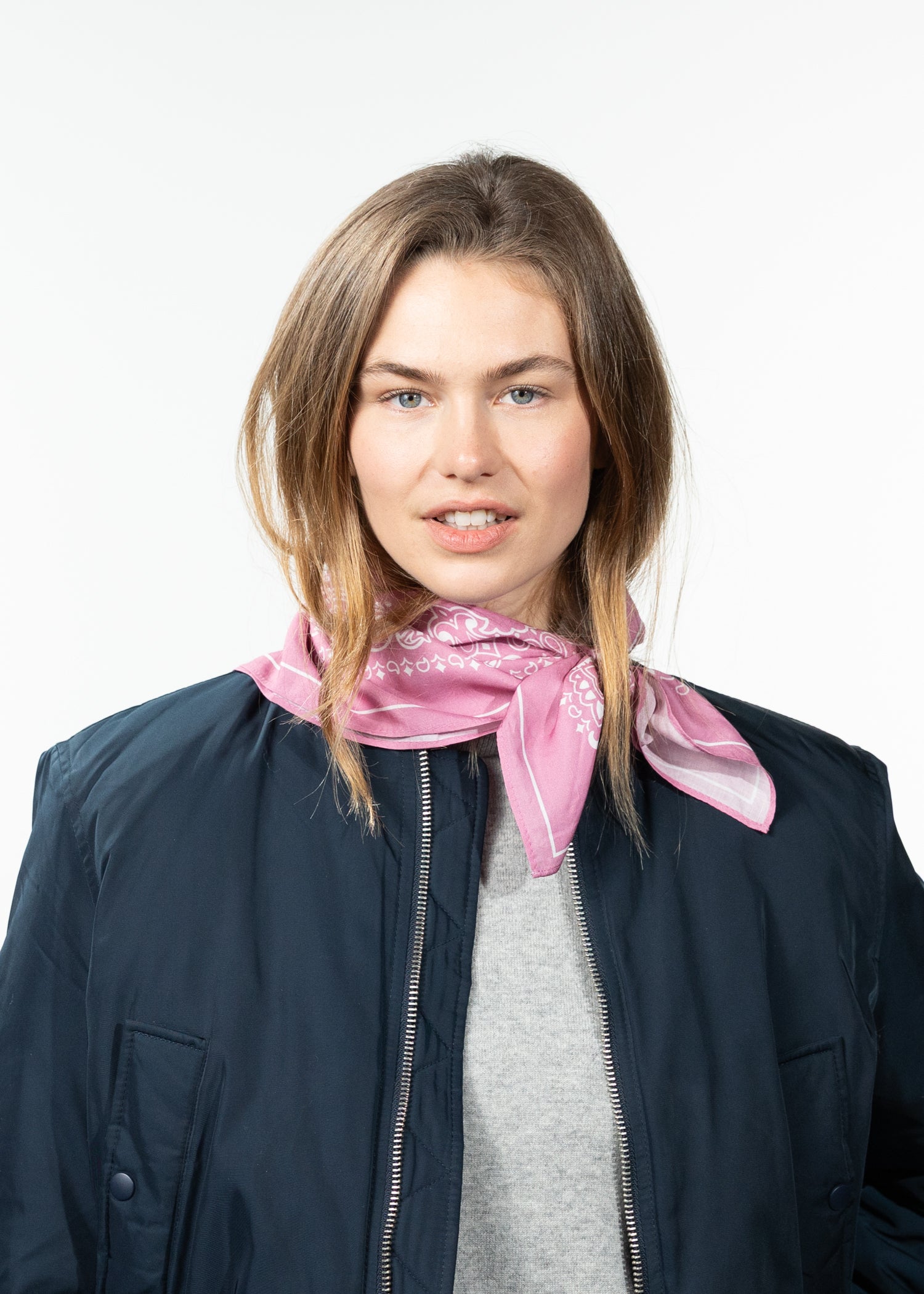 Women Rigga Scarf pink - Front