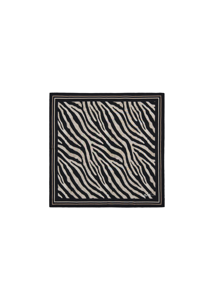 Women Rigga Scarf print black