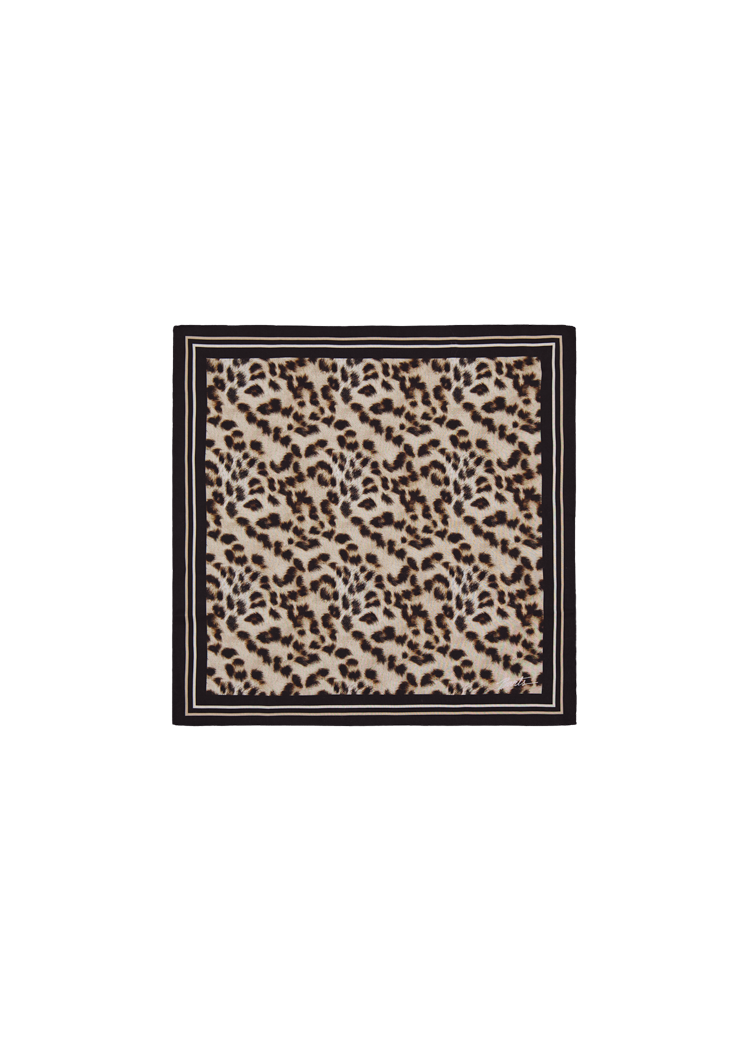 Women Rigga Scarf print beige