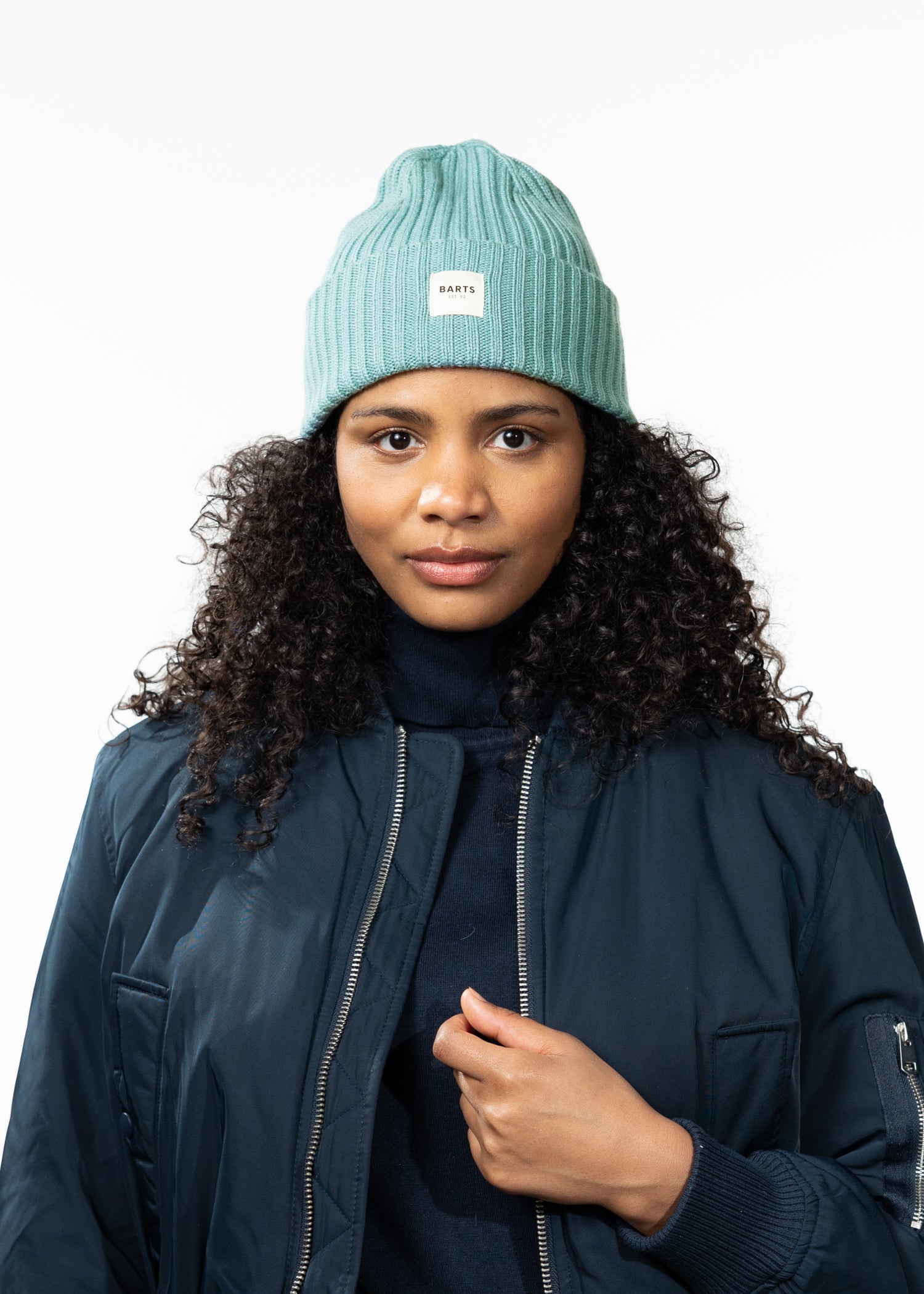 Unisex Sileas Beanie cedar - Front