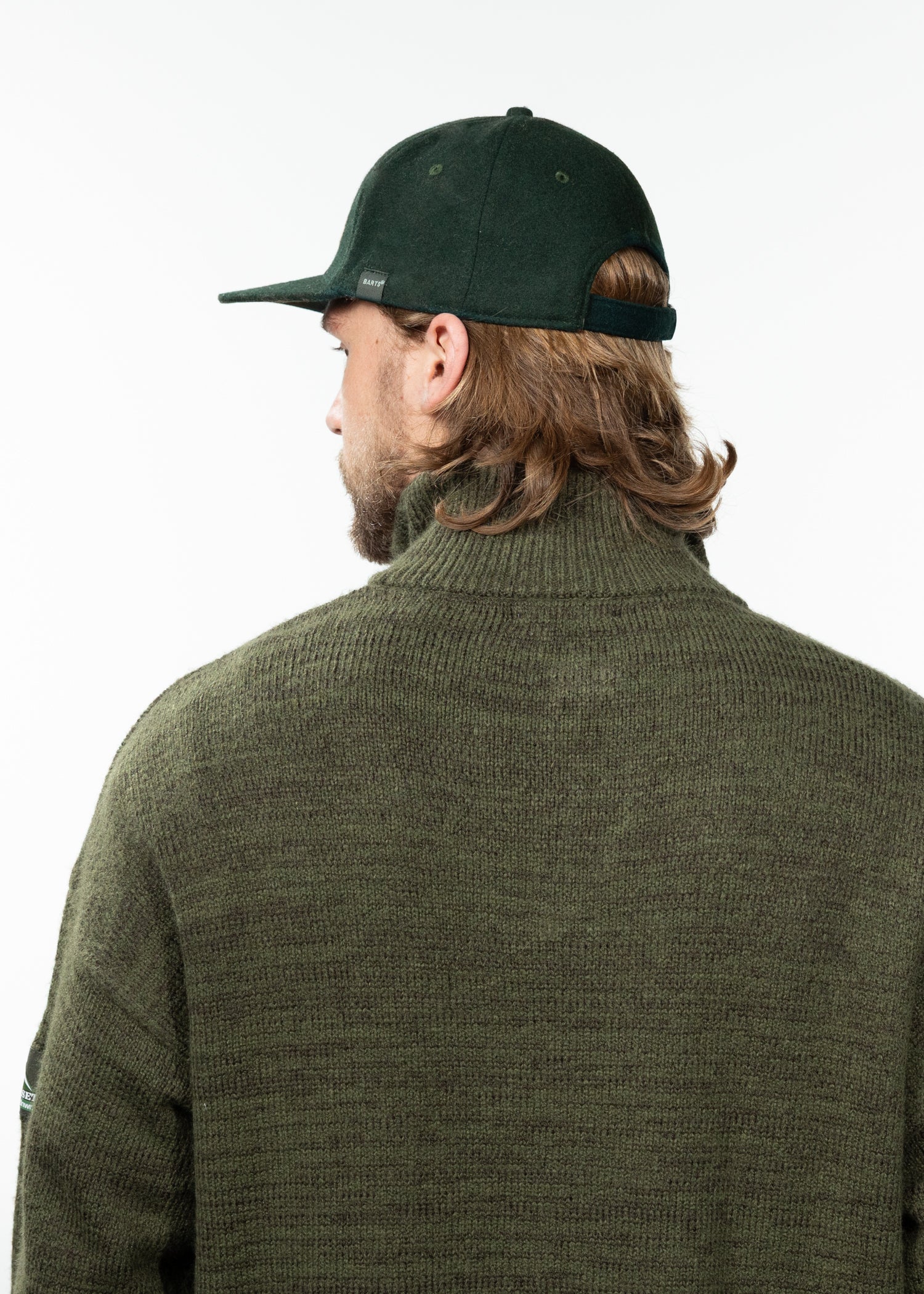 Men Tavish Cap bottle green - Back