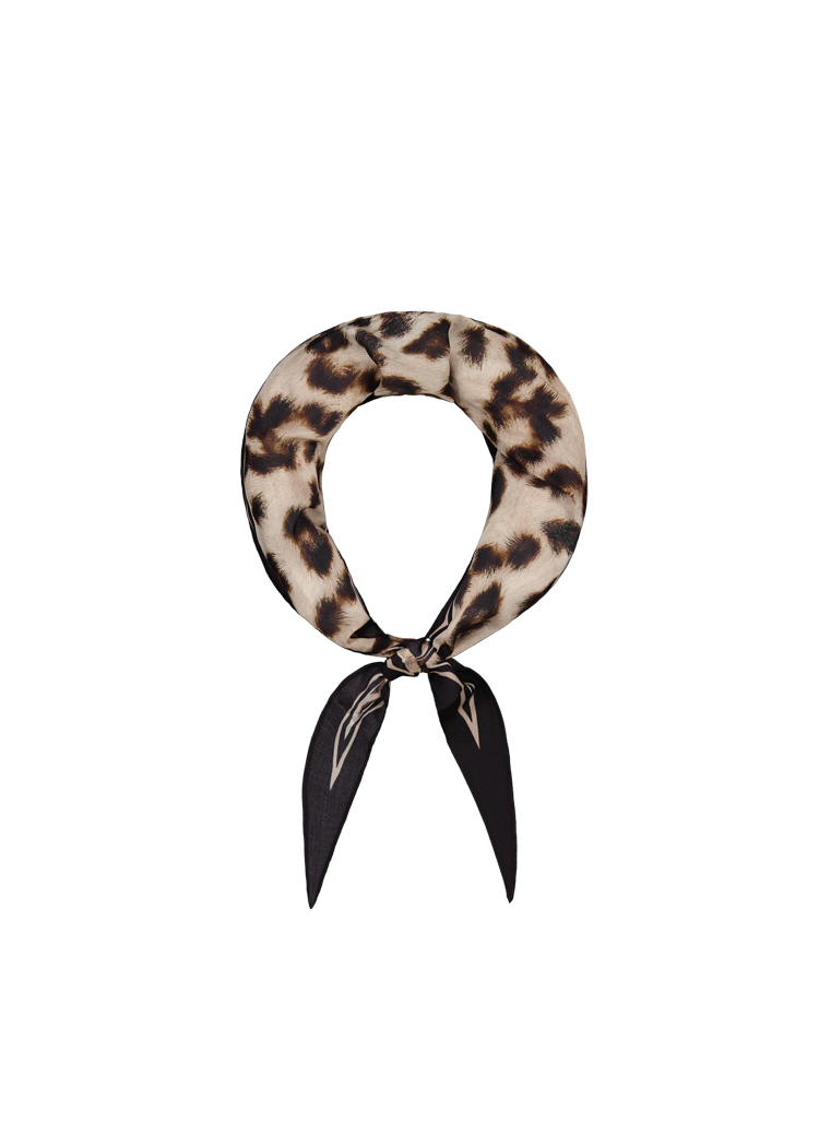 Women Valtos Scarf print beige
