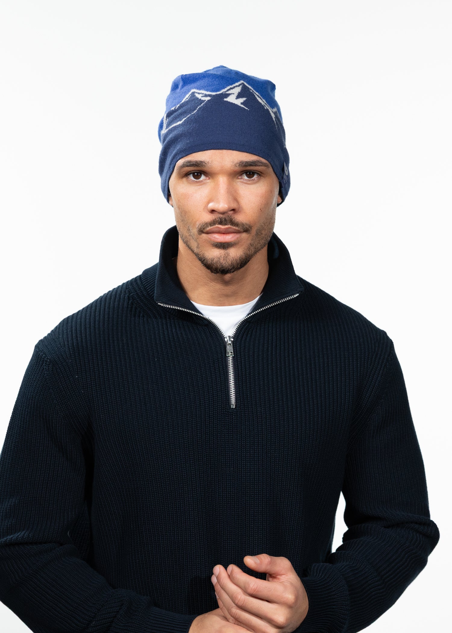 Men Timberline Beanie blue - Front