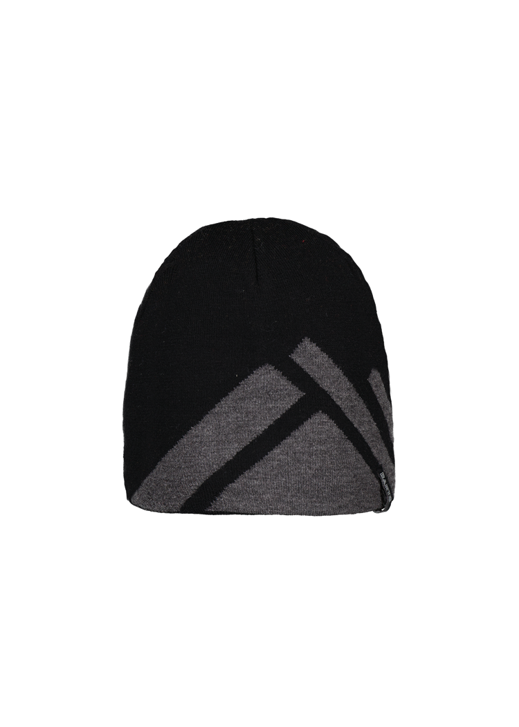 Men Peaktop Beanie black