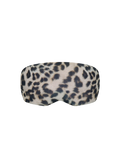 Unisex Goggle Cover Leopard white