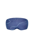 Unisex Goggle Cover Topographic dark blue