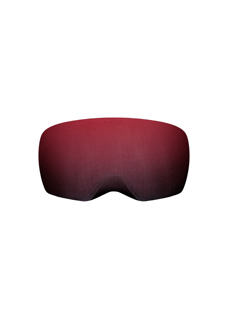 Unisex Goggle Cover Dip Dye red