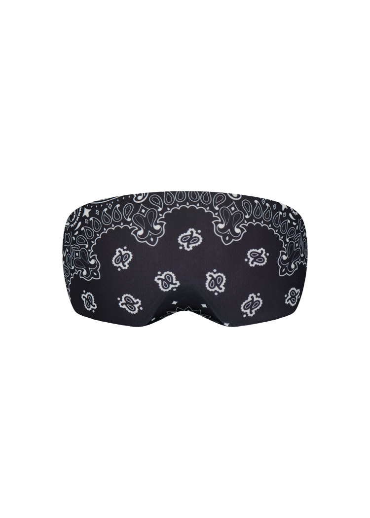 Unisex Goggle Cover Paisley black
