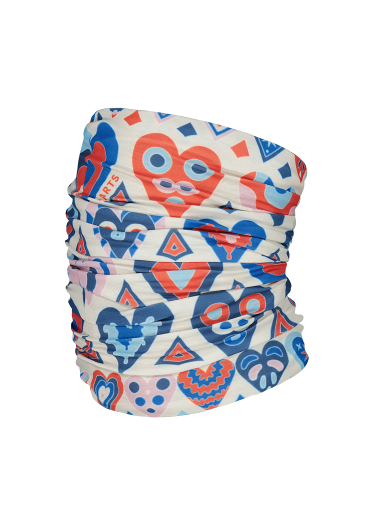 Unisex Multicol Heart cream
