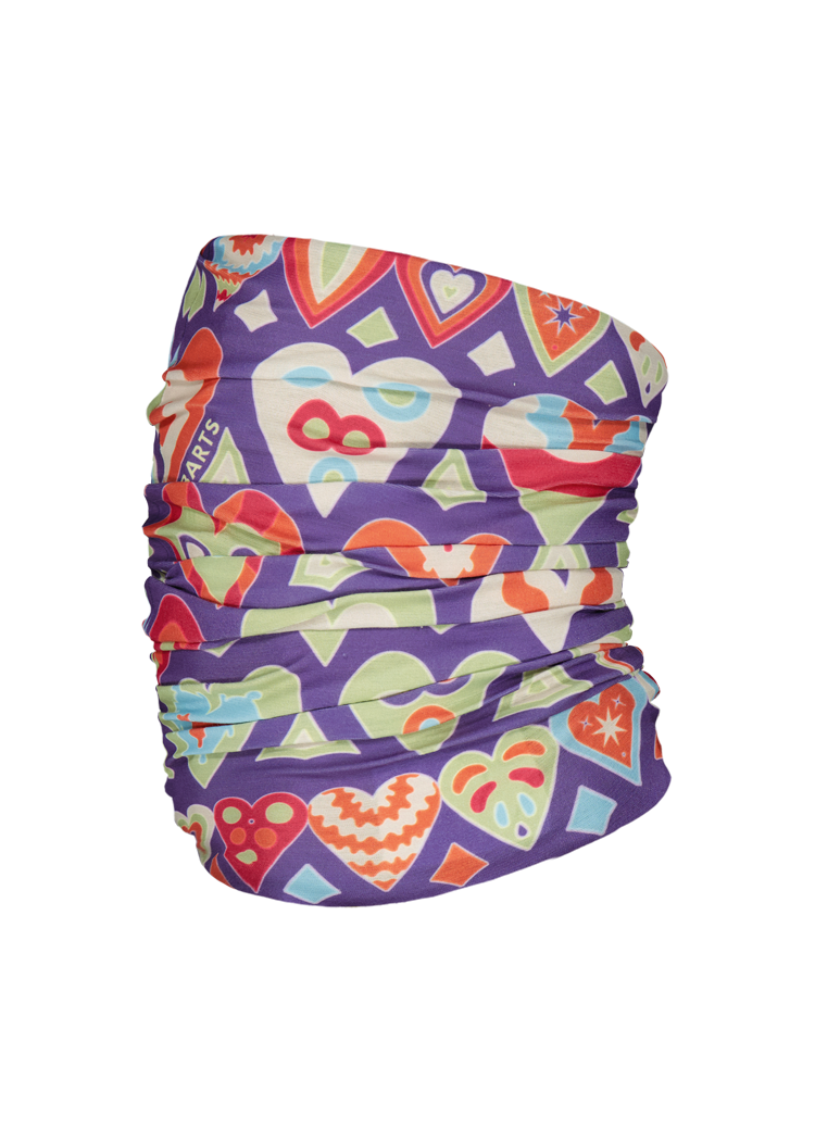 Unisex Multicol Heart purple