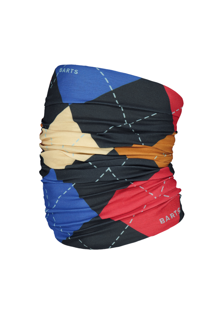 Unisex Multicol Argyle black