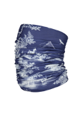 Unisex Multicol Toile dark blue