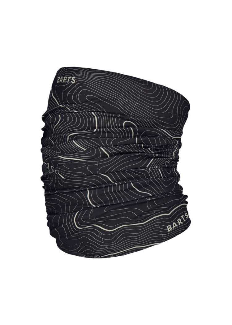 Unisex Multicol Topographic black
