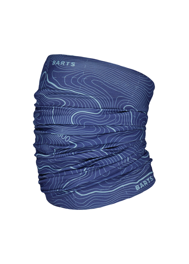 Unisex Multicol Topographic dark blue
