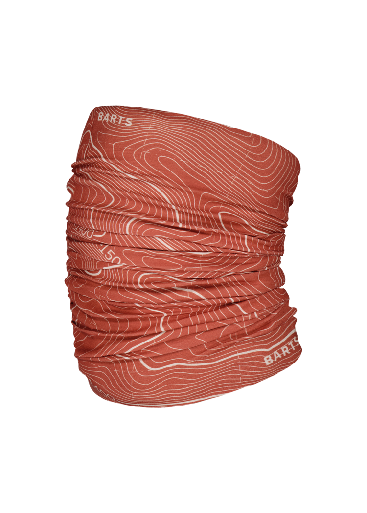 Unisex Multicol Topographic rust