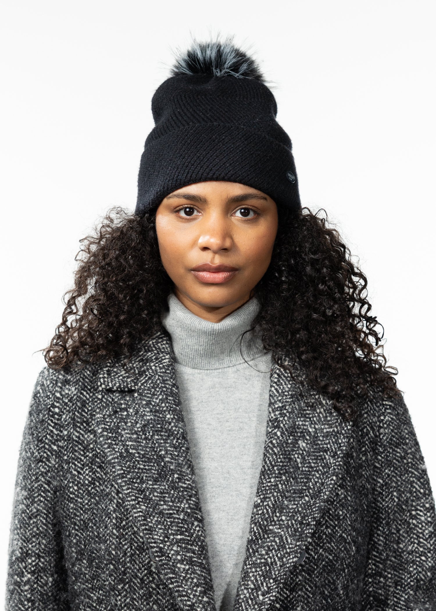 Women Rosamaria Beanie black - Front