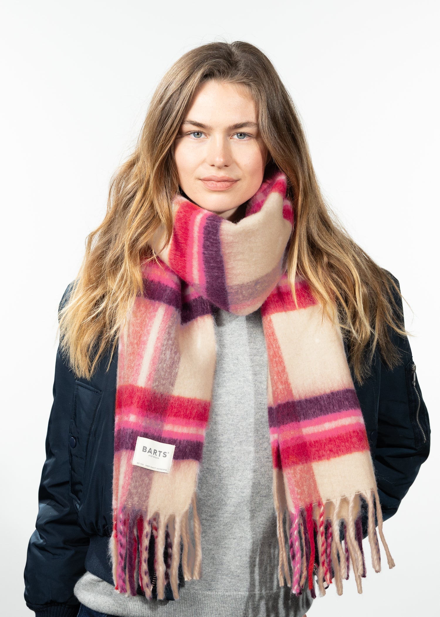 Women Lorianti Scarf red - Front