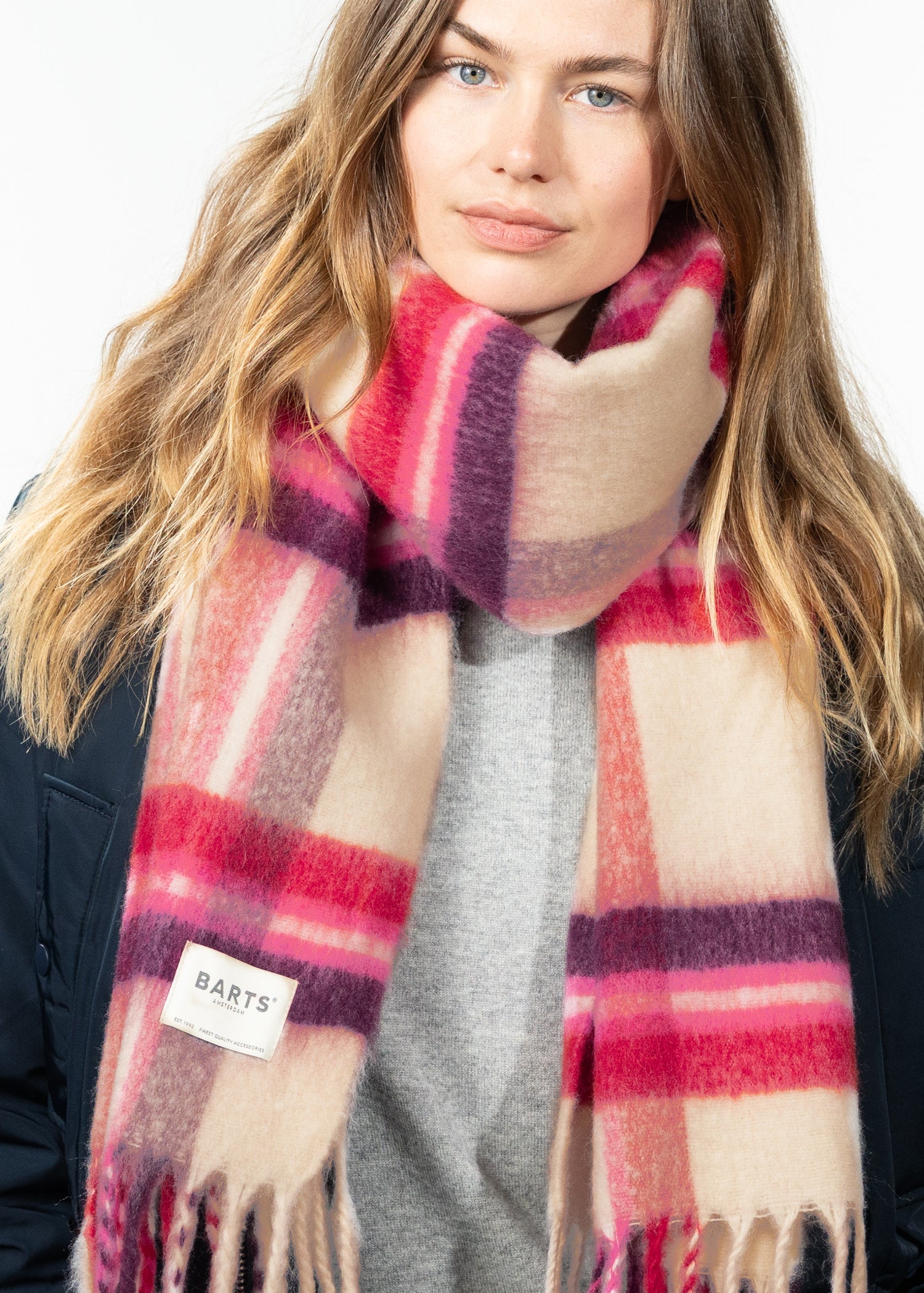 Women Lorianti Scarf red - Front