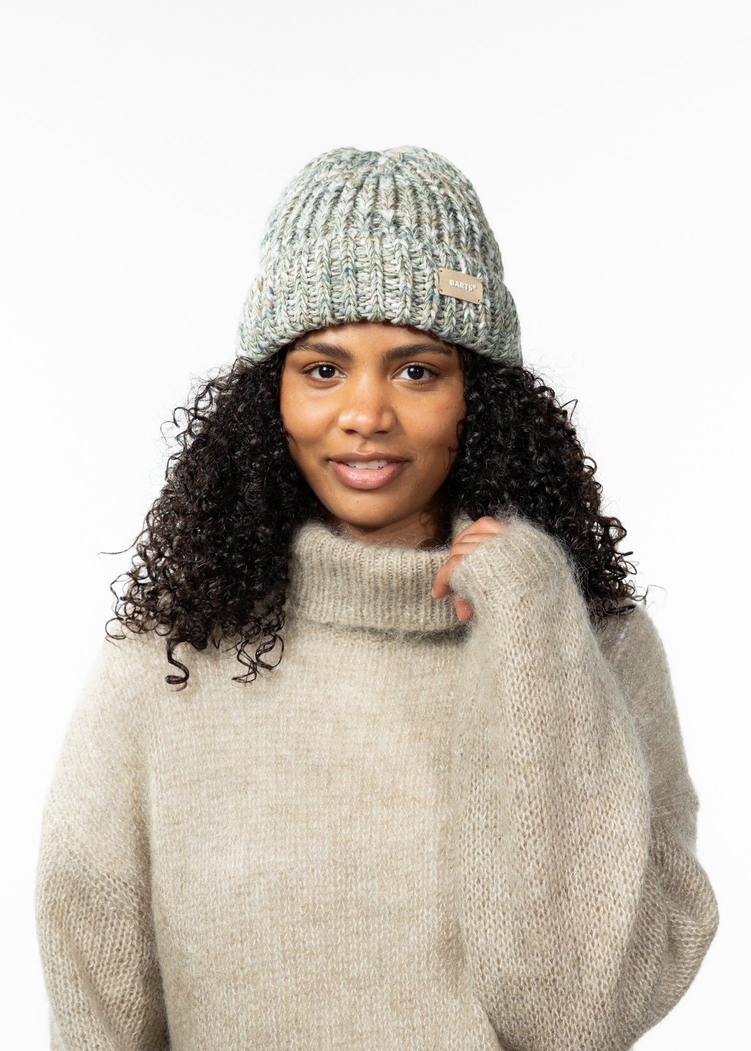 Women Williamina Beanie stone - Front