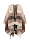 Women Loche Poncho beige