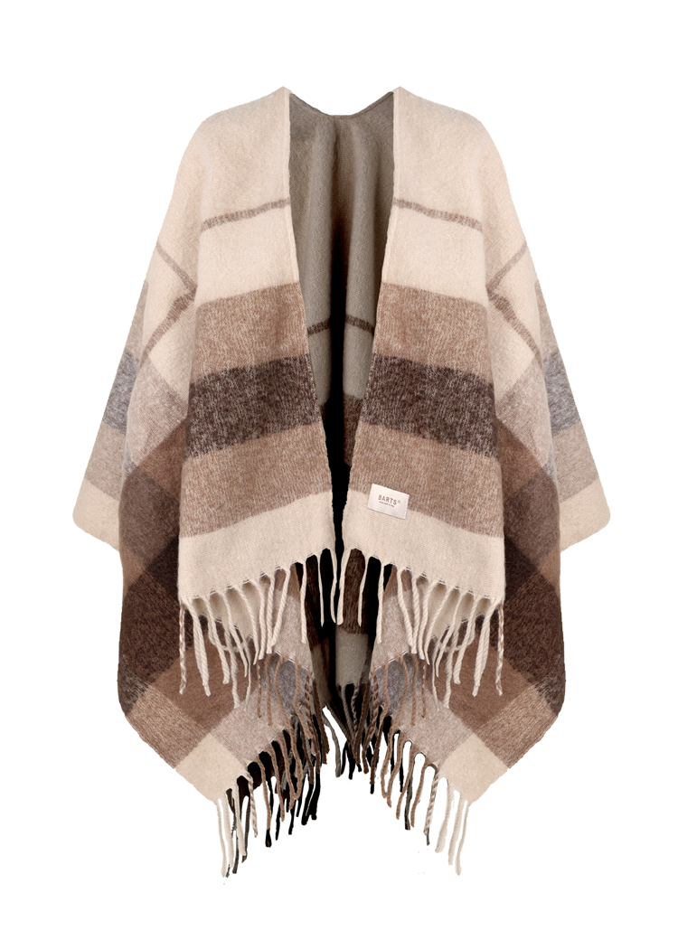 Women Loche Poncho beige