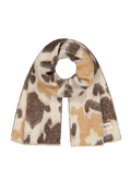 Women Cowcoon Scarf brown