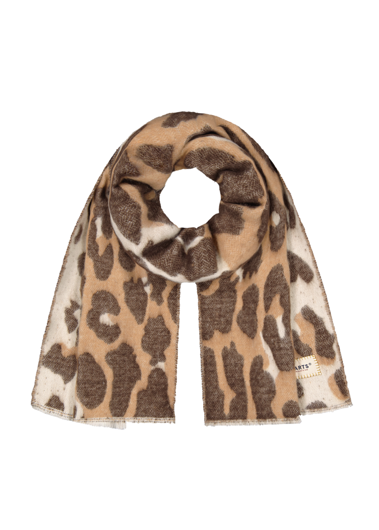 Women Cowcoon Scarf dark brown