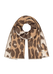 Women Cowcoon Scarf dark brown
